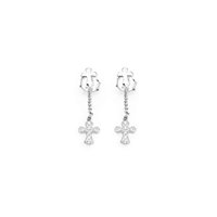 Orecchini Amen Donna Prega, Ama in Argento Zirconia ORCCZB - ORCCZB